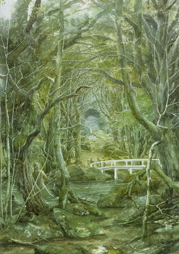 Властелин Колец Онлайн - "The Hobbit" - иллюстрации Алана Ли.